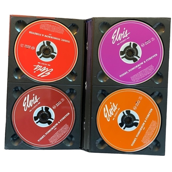 Today, Tomorrow & Forever Elvis Presley 4 CD Box Set - Picture 3 of 3